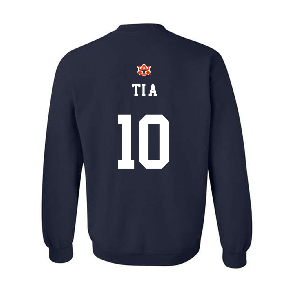 Auburn - NCAA Football : Tristan Ti'a - Crewneck Sweatshirt-1