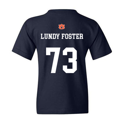 Auburn - NCAA Football : Mykall Lundy-Foster - Youth T-Shirt-1
