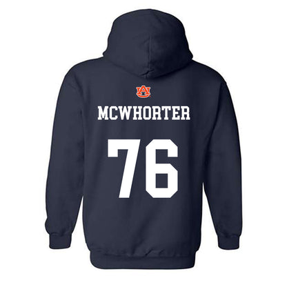 Auburn - NCAA Football : Bear McWhorter - Hooded Sweatshirt-1