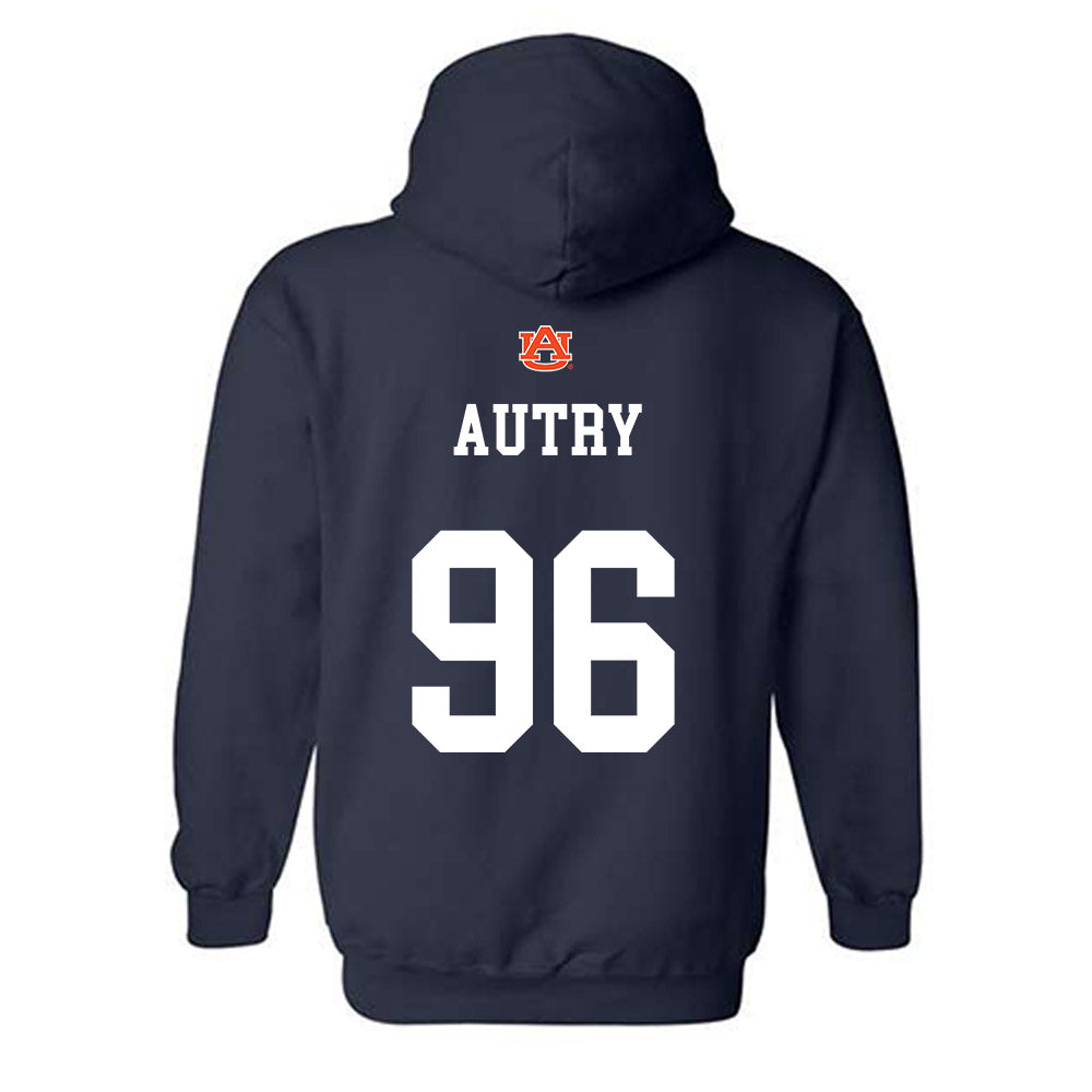 Auburn - NCAA Football : Malik Autry - Hooded Sweatshirt-1