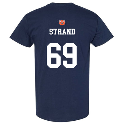 Auburn - NCAA Football : Jacob Strand - T-Shirt-1