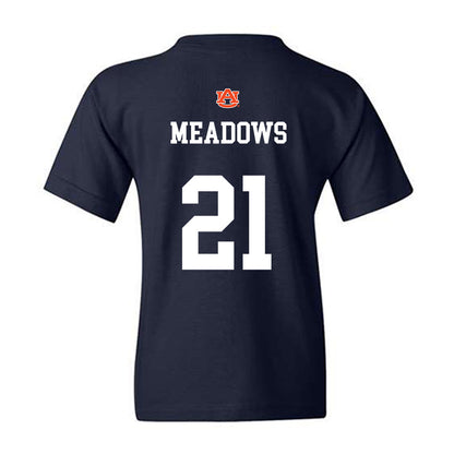 Auburn - NCAA Football : Montavious Meadows - Youth T-Shirt-1
