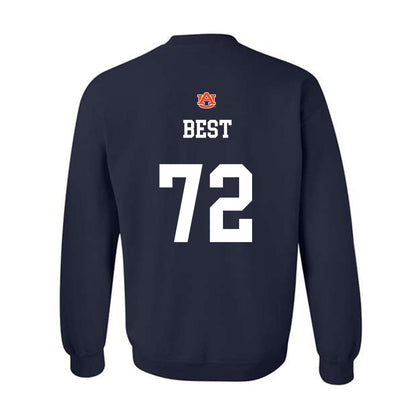 Auburn - NCAA Football : Cole Best - Crewneck Sweatshirt-1