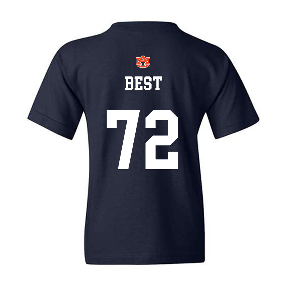 Auburn - NCAA Football : Cole Best - Youth T-Shirt-1