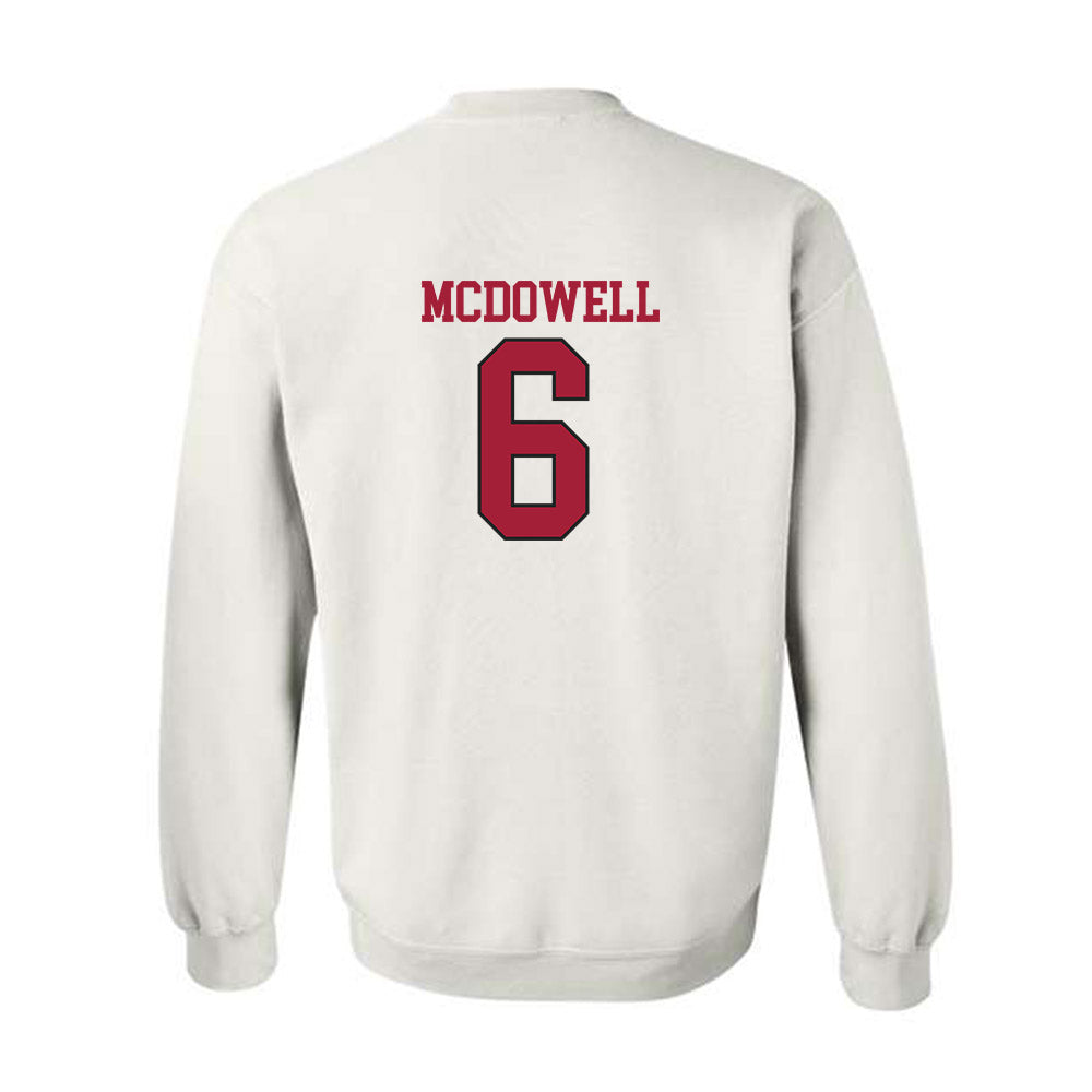 Arkansas - NCAA Softball : Ella McDowell - Replica Shersey Crewneck Sweatshirt-1