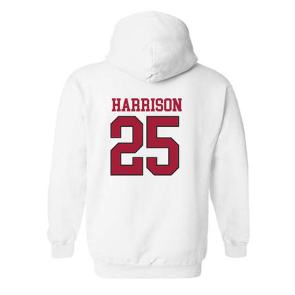 Arkansas - NCAA Softball : Cameryn Harrison - Replica Shersey Hooded Sweatshirt-1