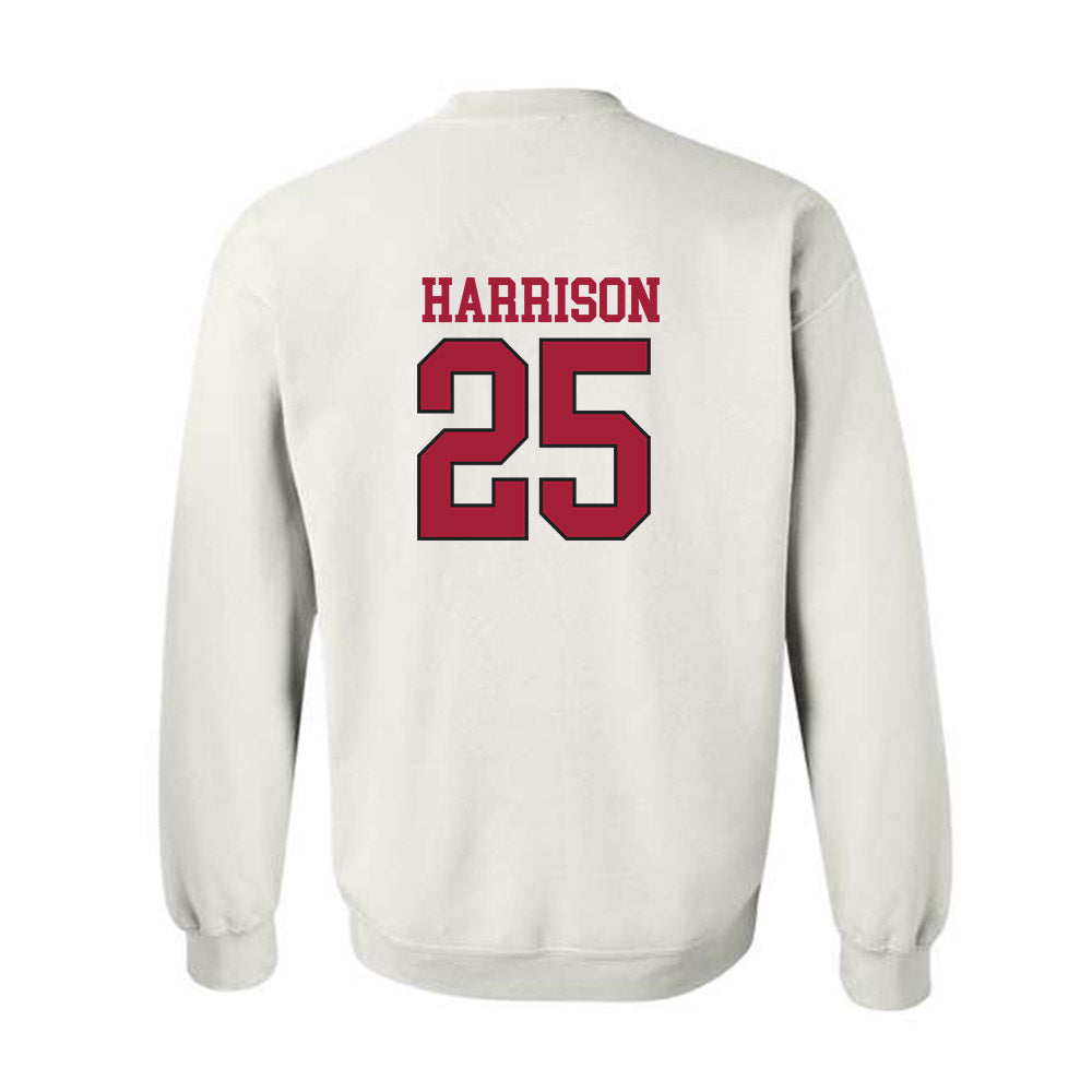 Arkansas - NCAA Softball : Cameryn Harrison - Replica Shersey Crewneck Sweatshirt-1