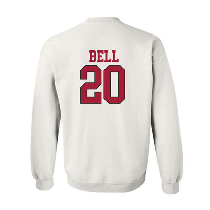 Arkansas - NCAA Softball : Tianna Bell - Replica Shersey Crewneck Sweatshirt-1