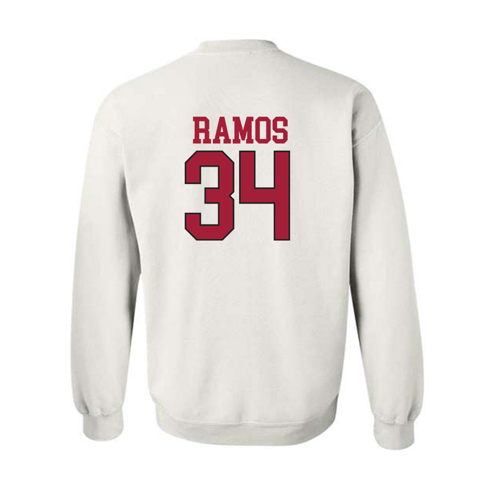 Arkansas - NCAA Softball : Jayden Ramos - Replica Shersey Crewneck Sweatshirt-1