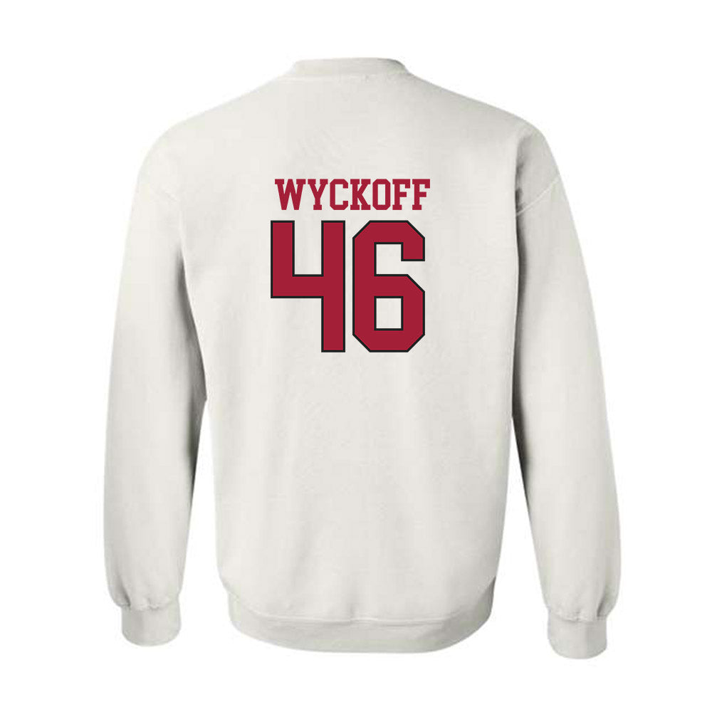 Arkansas - NCAA Softball : Kailey Wyckoff - Replica Shersey Crewneck Sweatshirt