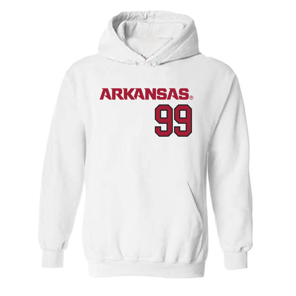 Arkansas - NCAA Softball : Lexi King - Replica Shersey Hooded Sweatshirt-0