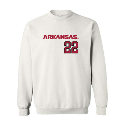 Arkansas - NCAA Softball : Dakota Kennedy - Replica Shersey Crewneck Sweatshirt-0