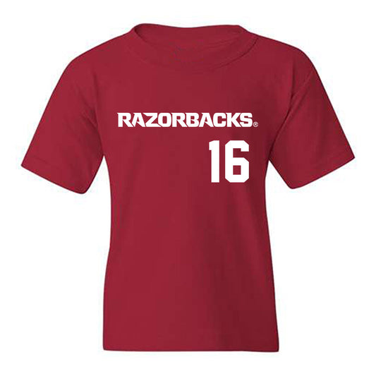 Arkansas - NCAA Softball : Ramsey Walker - Replica Shersey Youth T-Shirt-0