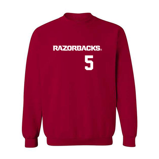 Arkansas - NCAA Softball : Ashtyn Reichardt - Replica Shersey Crewneck Sweatshirt-0