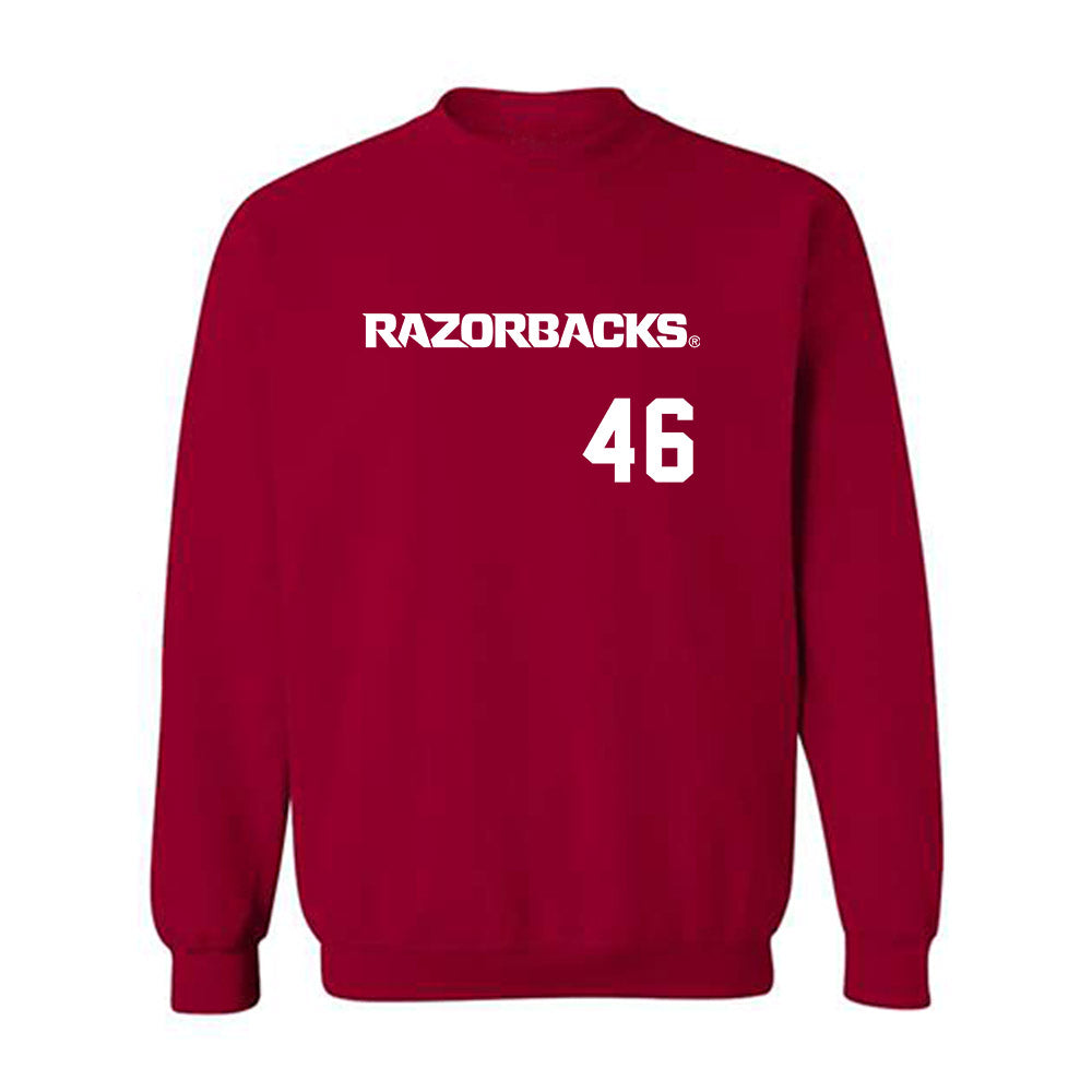 Arkansas - NCAA Softball : Kailey Wyckoff - Replica Shersey Crewneck Sweatshirt