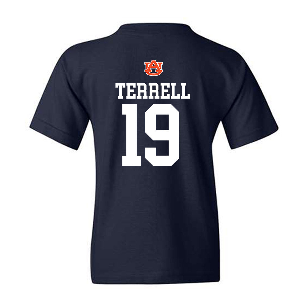 Auburn - NCAA Baseball : Bub Terrell - Replica Shersey Youth T-Shirt-1