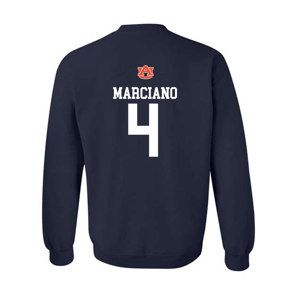 Auburn - NCAA Baseball : Jake Marciano - Replica Shersey Crewneck Sweatshirt-1