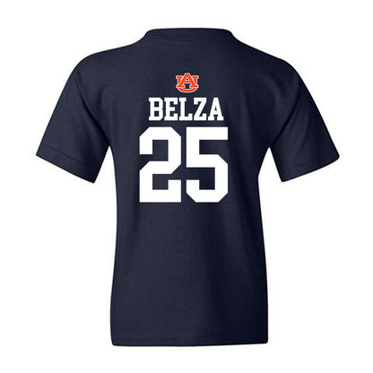 Auburn - NCAA Baseball : Taylor Belza - Replica Shersey Youth T-Shirt-1