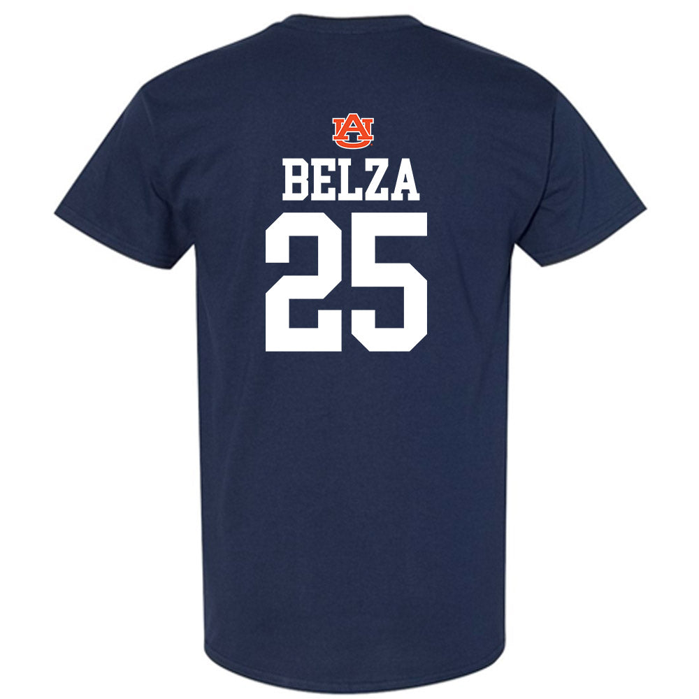 Auburn - NCAA Baseball : Taylor Belza - Replica Shersey T-Shirt-1