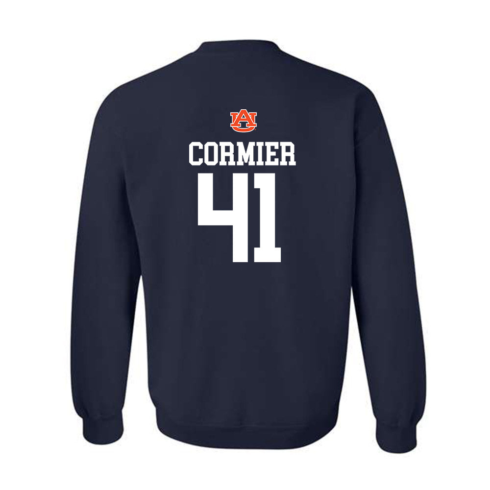 Auburn - NCAA Baseball : LJ Cormier - Replica Shersey Crewneck Sweatshirt-1