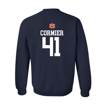 Auburn - NCAA Baseball : LJ Cormier - Replica Shersey Crewneck Sweatshirt-1