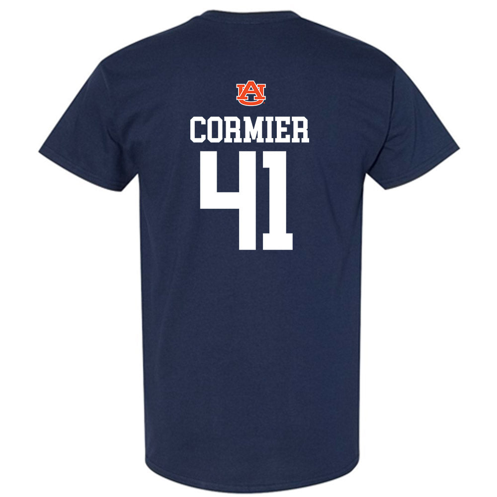 Auburn - NCAA Baseball : LJ Cormier - Replica Shersey T-Shirt-1