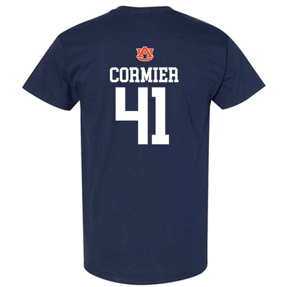 Auburn - NCAA Baseball : LJ Cormier - Replica Shersey T-Shirt-1