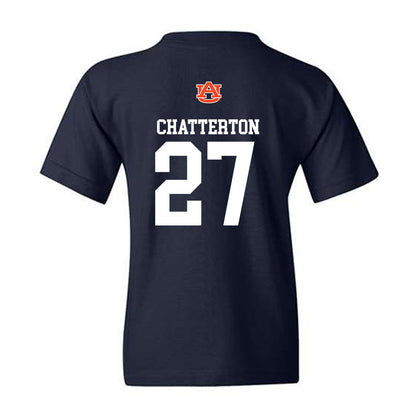 Auburn - NCAA Baseball : Christian Chatterton - Replica Shersey Youth T-Shirt-1