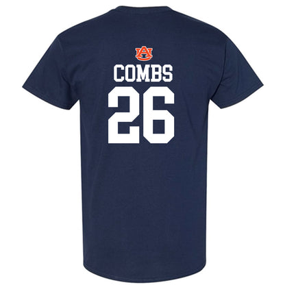 Auburn - NCAA Baseball : Caiden Combs - Replica Shersey T-Shirt-1