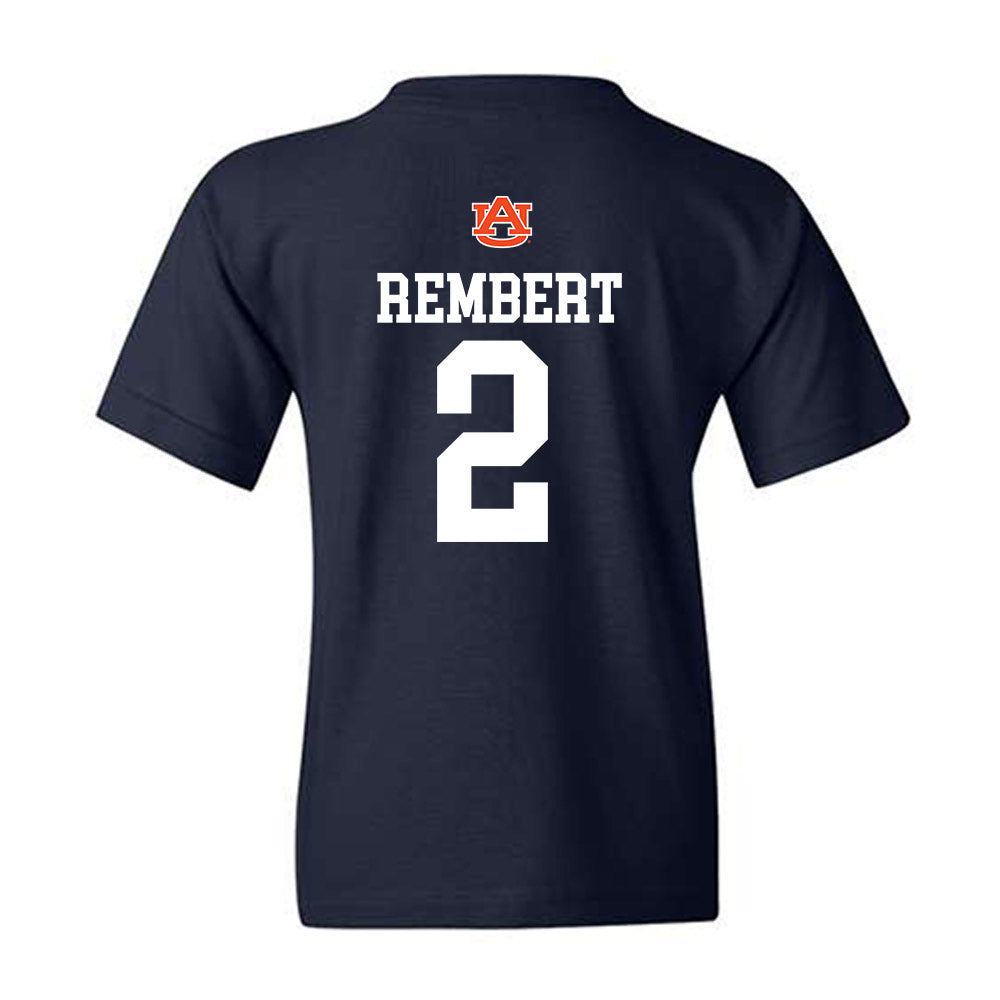 Auburn - NCAA Baseball : Chris Rembert - Replica Shersey Youth T-Shirt-1