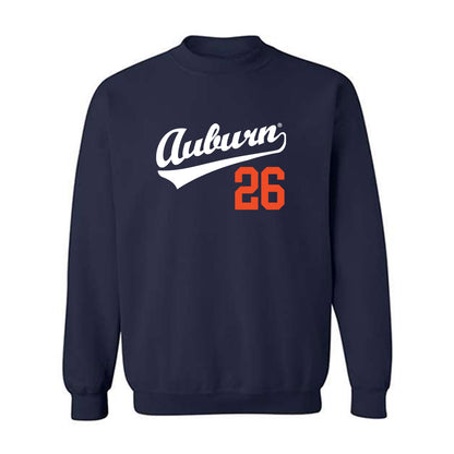 Auburn - NCAA Baseball : Caiden Combs - Replica Shersey Crewneck Sweatshirt-0