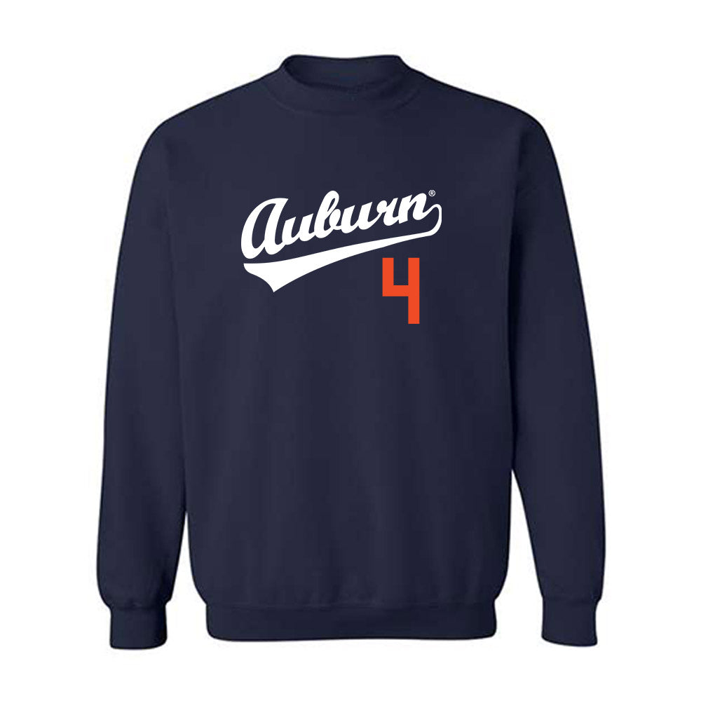 Auburn - NCAA Baseball : Jake Marciano - Replica Shersey Crewneck Sweatshirt-0