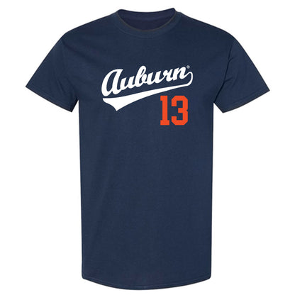 Auburn - NCAA Baseball : Ethan Harden - Replica Shersey T-Shirt-0
