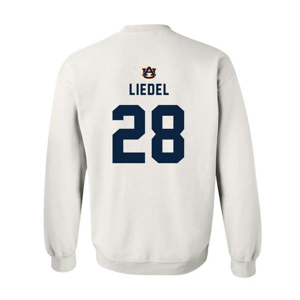 Auburn - NCAA Baseball : Carson Liedel - Replica Shersey Crewneck Sweatshirt-1
