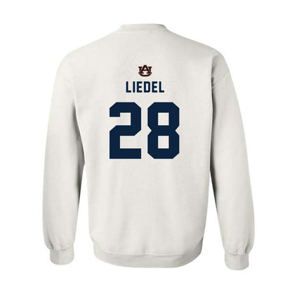 Auburn - NCAA Baseball : Carson Liedel - Replica Shersey Crewneck Sweatshirt-1