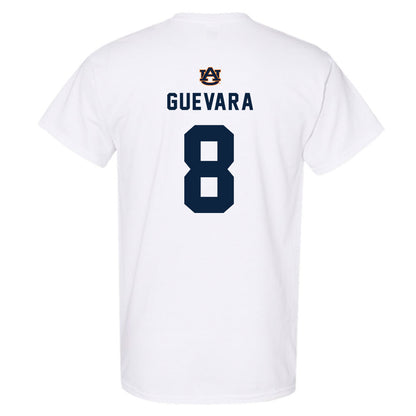 Auburn - NCAA Baseball : Eric Guevara - Replica Shersey T-Shirt-1