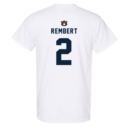 Auburn - NCAA Baseball : Chris Rembert - Replica Shersey T-Shirt-1