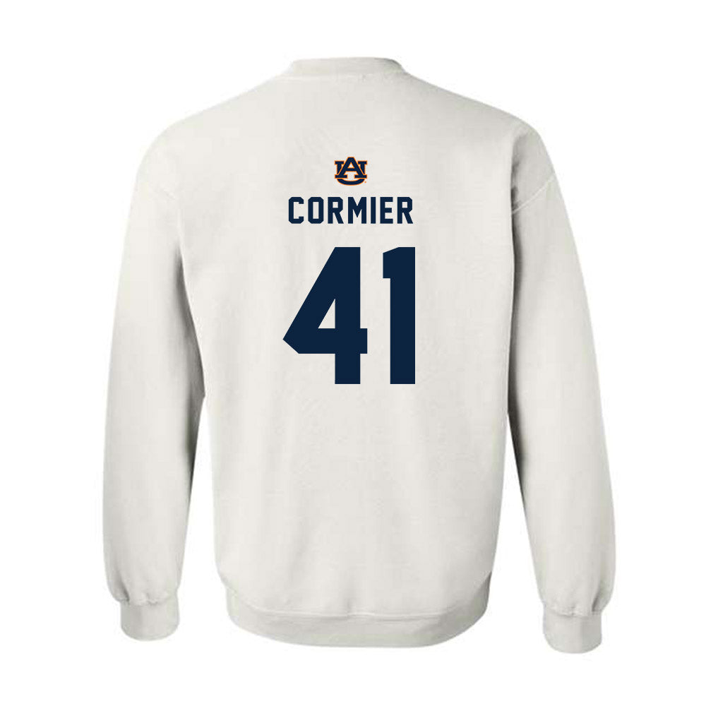 Auburn - NCAA Baseball : LJ Cormier - Replica Shersey Crewneck Sweatshirt-1