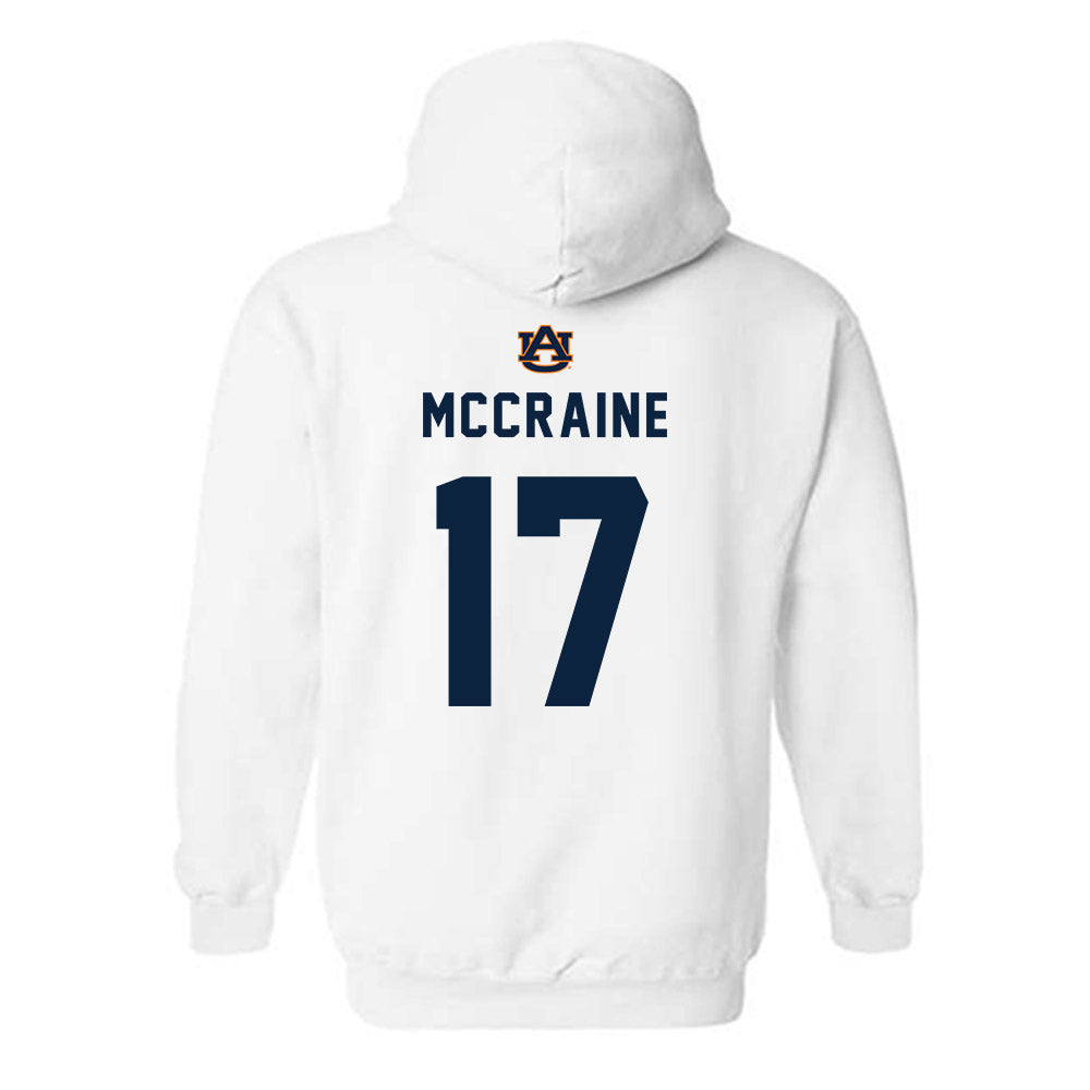 Auburn - NCAA Baseball : Mason McCraine - Replica Shersey Hooded Sweatshirt-1