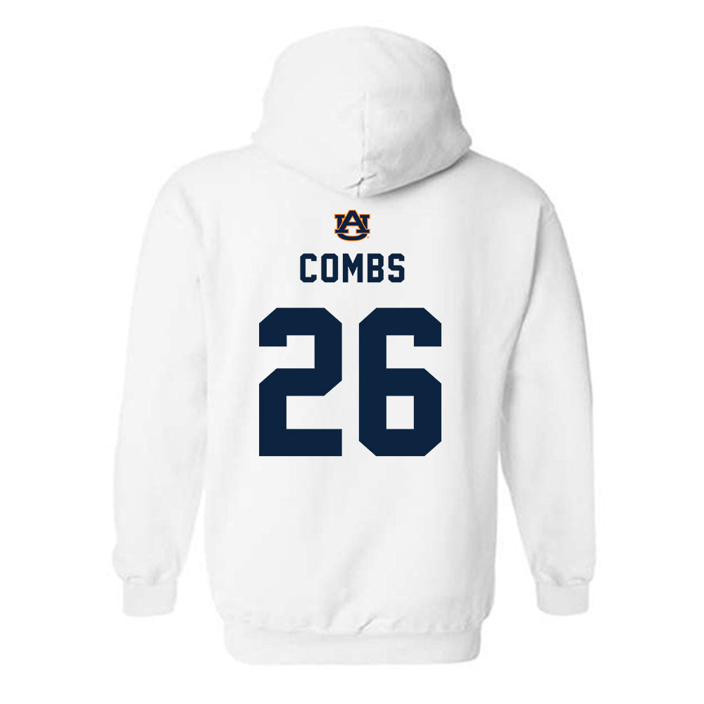 Auburn - NCAA Baseball : Caiden Combs - Replica Shersey Hooded Sweatshirt-1
