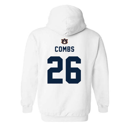 Auburn - NCAA Baseball : Caiden Combs - Replica Shersey Hooded Sweatshirt-1