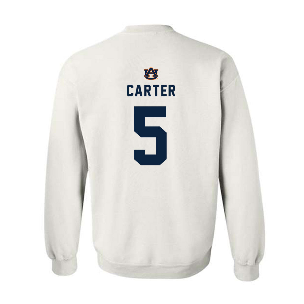 Auburn - NCAA Baseball : Bristol Carter - Replica Shersey Crewneck Sweatshirt-1
