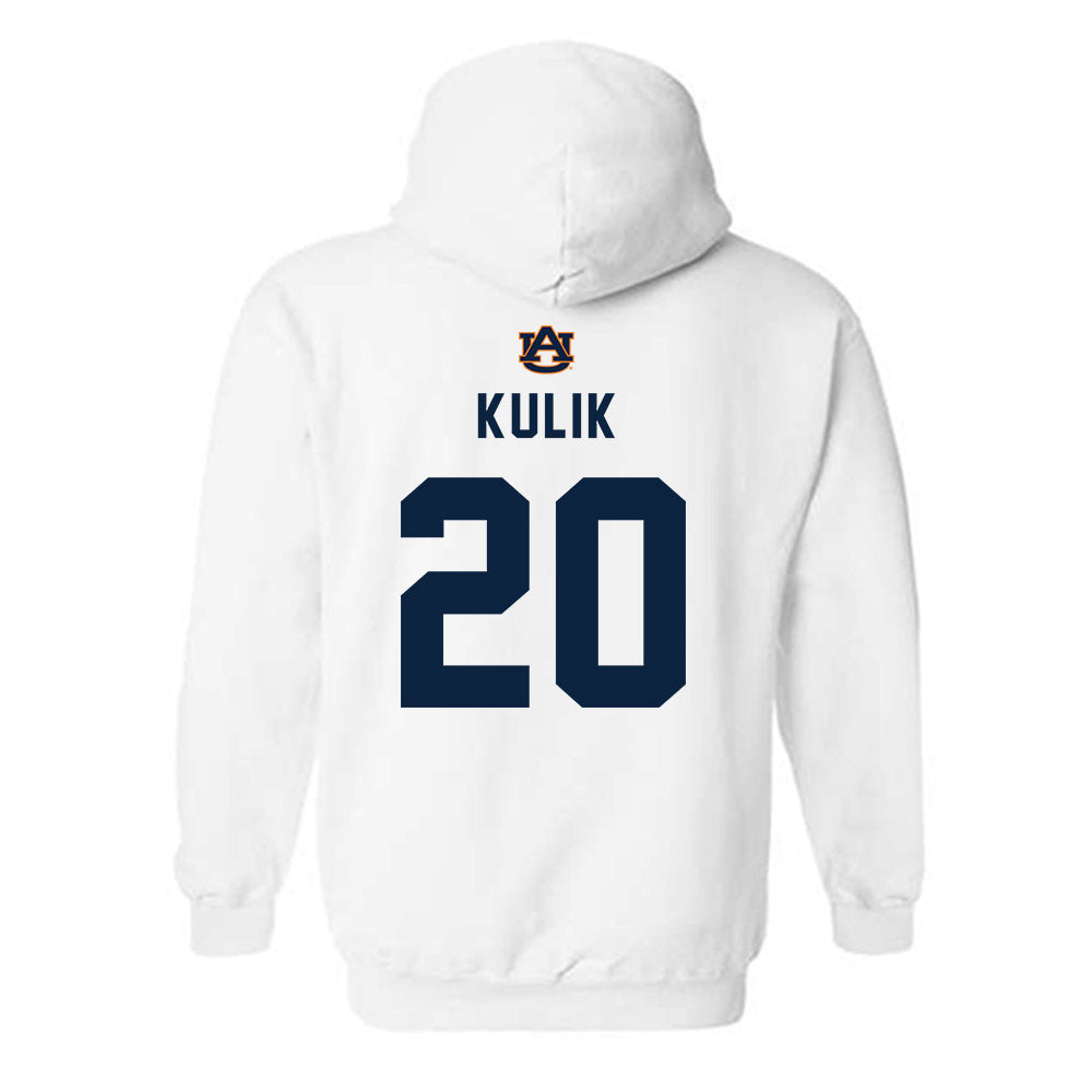 Auburn - NCAA Baseball : Marcel Kulik - Replica Shersey Hooded Sweatshirt-1