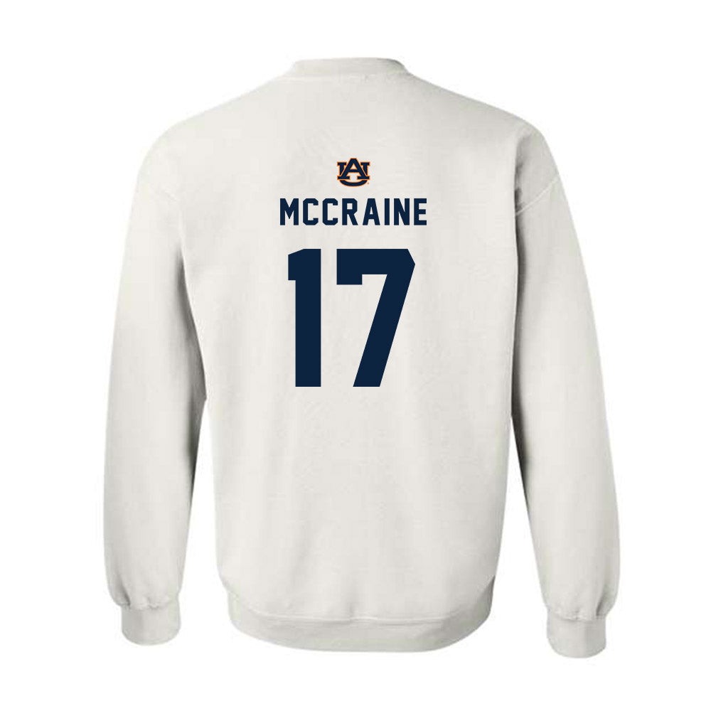 Auburn - NCAA Baseball : Mason McCraine - Replica Shersey Crewneck Sweatshirt-1