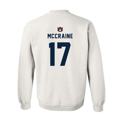 Auburn - NCAA Baseball : Mason McCraine - Replica Shersey Crewneck Sweatshirt-1