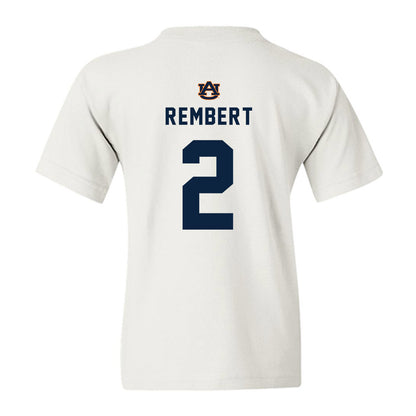 Auburn - NCAA Baseball : Chris Rembert - Replica Shersey Youth T-Shirt-1