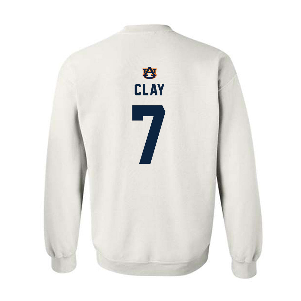 Auburn - NCAA Baseball : Todd Clay - Replica Shersey Crewneck Sweatshirt-1