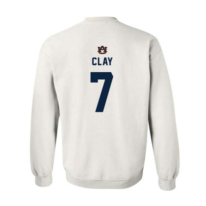 Auburn - NCAA Baseball : Todd Clay - Replica Shersey Crewneck Sweatshirt-1