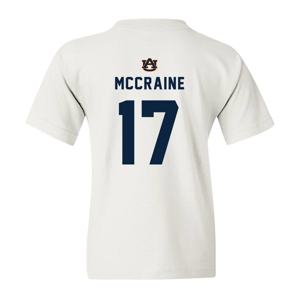 Auburn - NCAA Baseball : Mason McCraine - Replica Shersey Youth T-Shirt-1