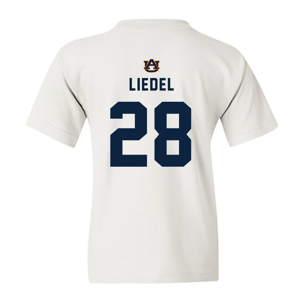Auburn - NCAA Baseball : Carson Liedel - Replica Shersey Youth T-Shirt-1